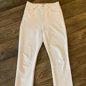 Agolde Riley Jean- white new